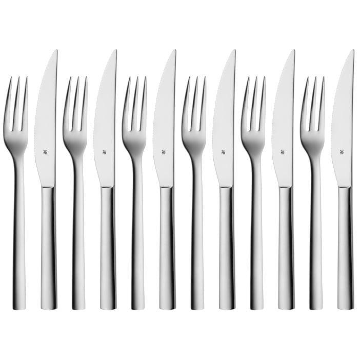 Galda piederumu komplekts WMF Steak knife and fork Nuova - DomoTehnika