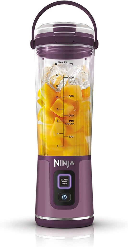 Ninja pārnēsājams bezvadu kokteiļu blenderis, 0.5l, violets BC151EUPR