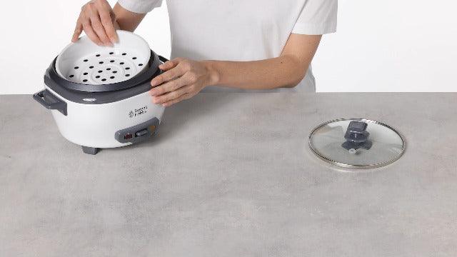 Rīsu vārāmais katls RUSSELL HOBBS 27030-56 Medium Rice Cooker (1.4L) 27030-56 - DomoTehnika