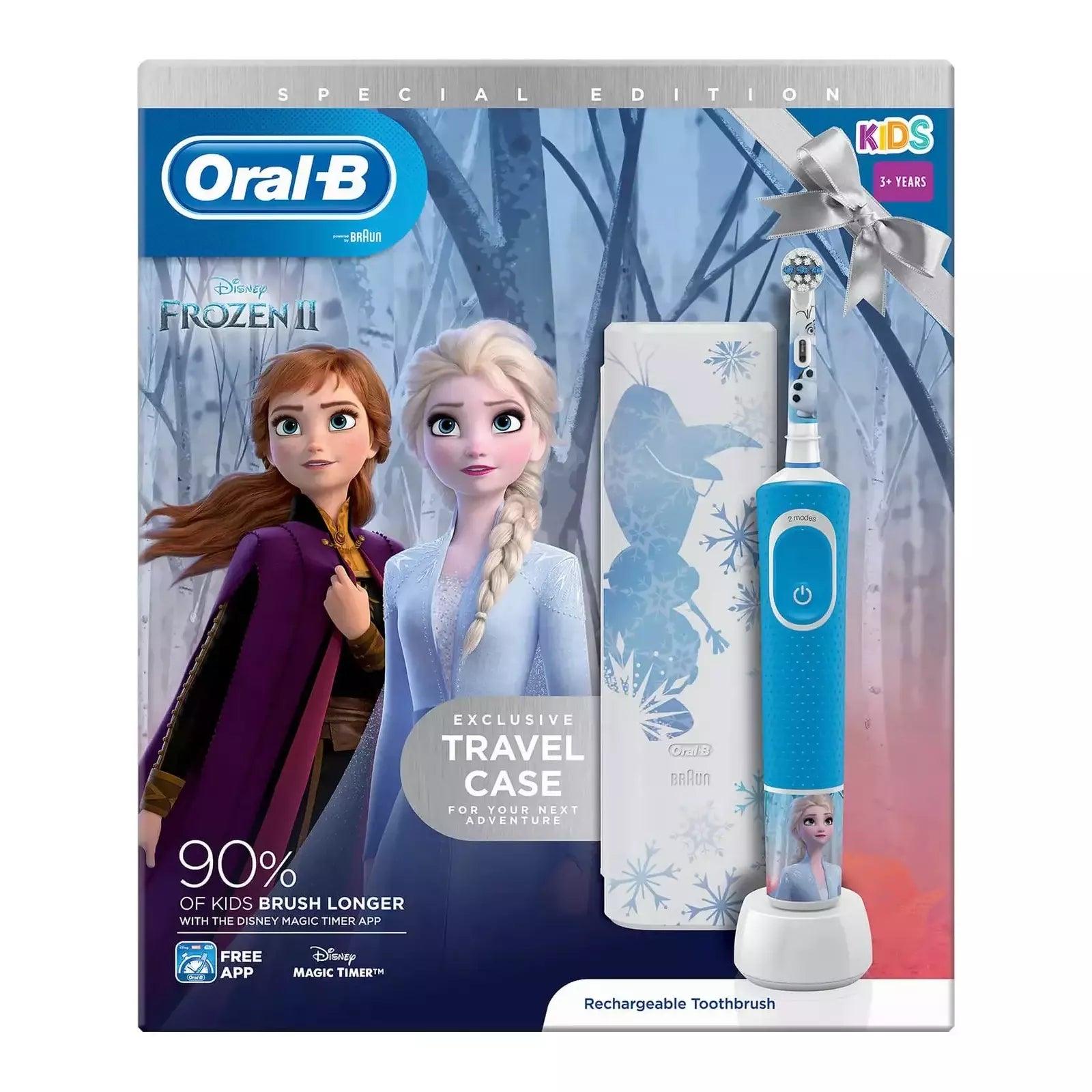 Elektriskā zobu birste BRAUN D 100.413.2KX Frozen - DomoTehnika