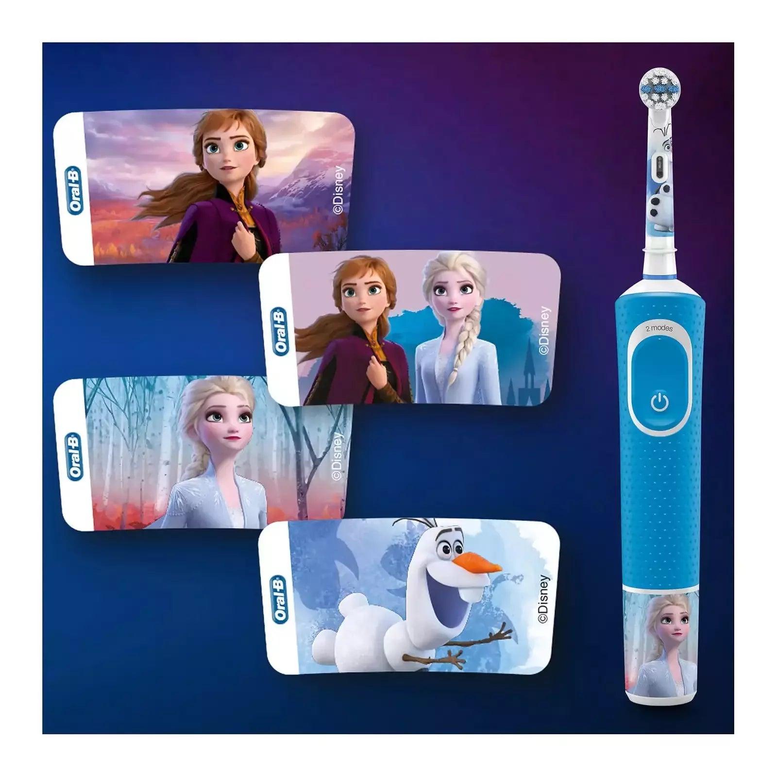 Elektriskā zobu birste BRAUN D 100.413.2KX Frozen - DomoTehnika