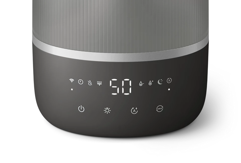 PHILIPS gaisa mitrinātājs, Ogles pelēks HU1510/03