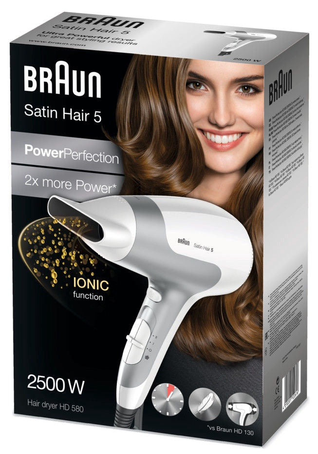 BRAUN matu fēns HD 580