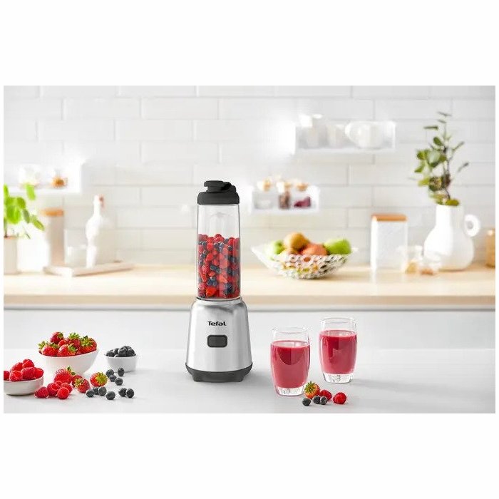 TEFAL Mix&Move sporta blenderis, pelēks BL15FD
