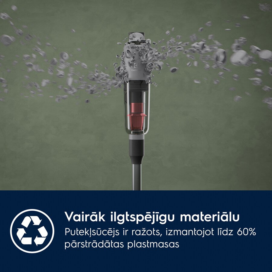 Electrolux 700.sērijas bezvadu putekļu sūcējs, pelēks EP71AB14UG