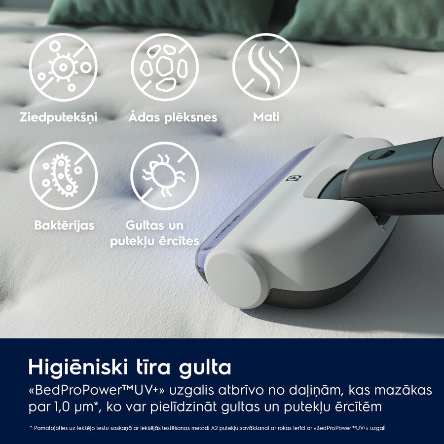 Electrolux 600.sērijas 2in1 bezvadu putekļusūcējs bez maisiņa, balts ES62HB25UV