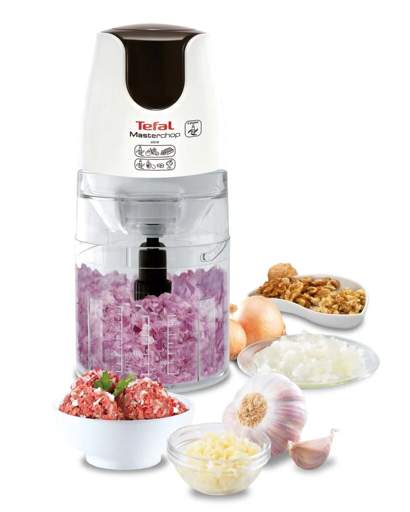TEFAL smalcinātājs SMART DOUBLE, balts/melns MB450B38