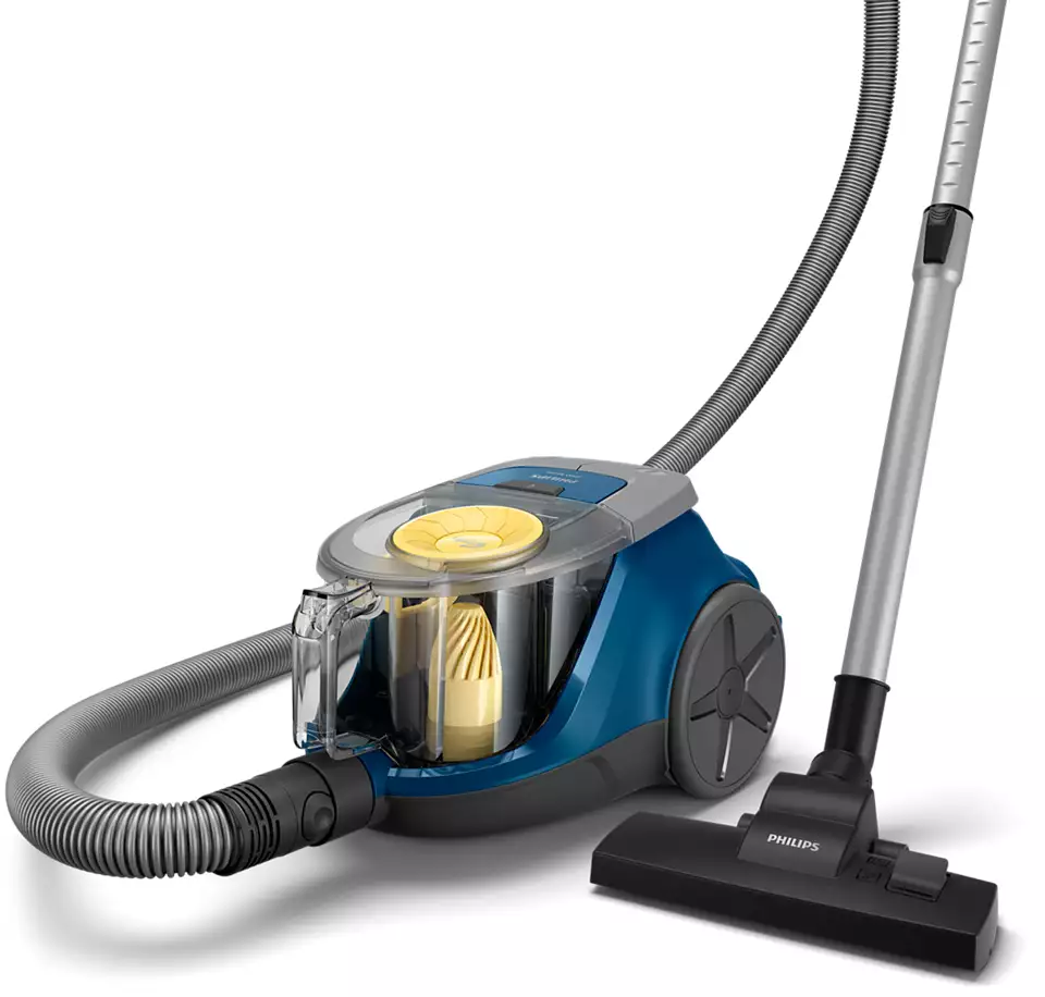 PHILIPS PowerCyclone bezmaisa putekļsūcējs, 850 W (zils) XB2125/09