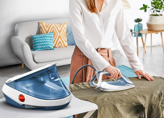 TEFAL Pro Express Ultimate gludināšanas sistēma, 3000W, zila/balta GV9710EO