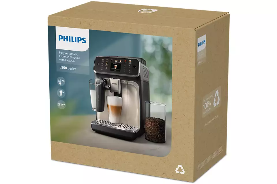 PHILIPS 5000 sērijas Super-automatic Espresso kafijas automāts, melns EP5546/70