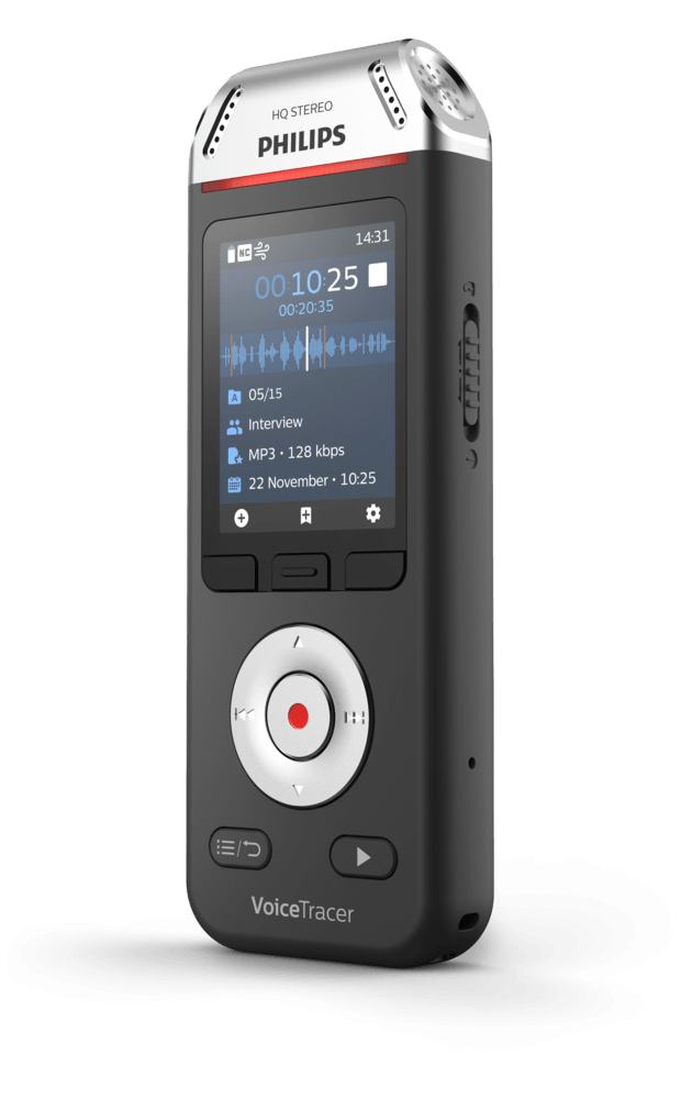 PHILIPS diktafons, 8 GB DVT2110