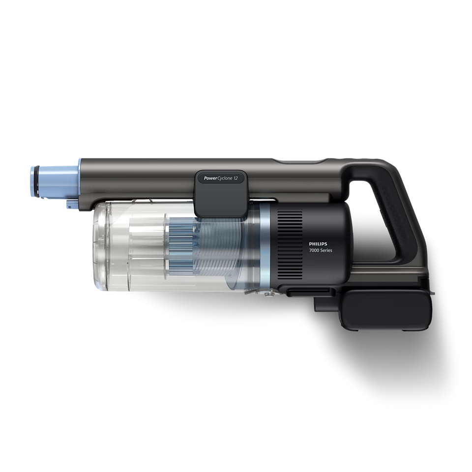 PHILIPS 7000 series bezvada spieķa tipa putekļsūcējs, tumši zils XC7053/01