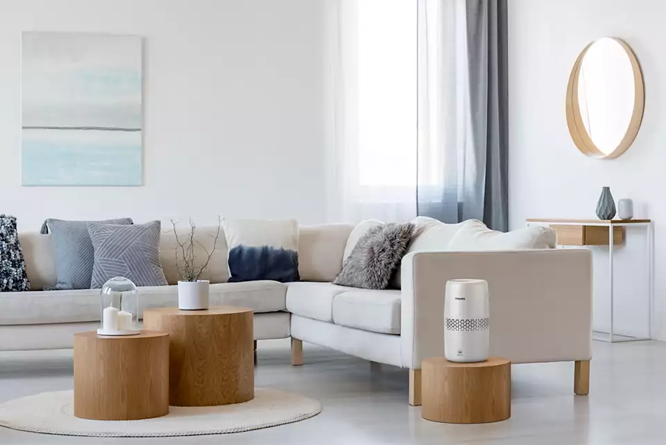PHILIPS 2000. sērijas gaisa mitrinātājs, balts HU2510/10