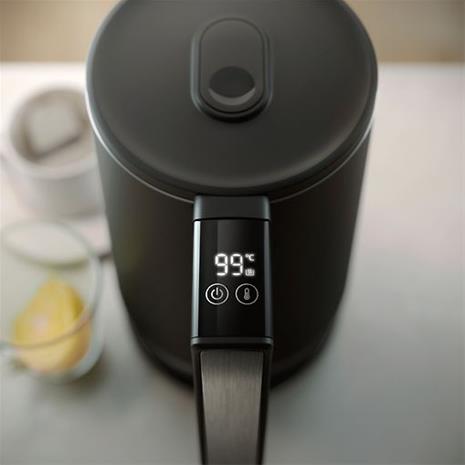 PHILIPS Double Walled Kettle 7000. sērijas tējkanna, 1.7L, melna HD9396/90