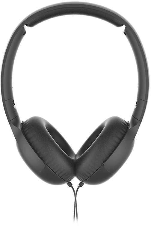 PHILIPS austiņas ar galvas stīpu un mikrofonu, melnas TAUH201BK/00