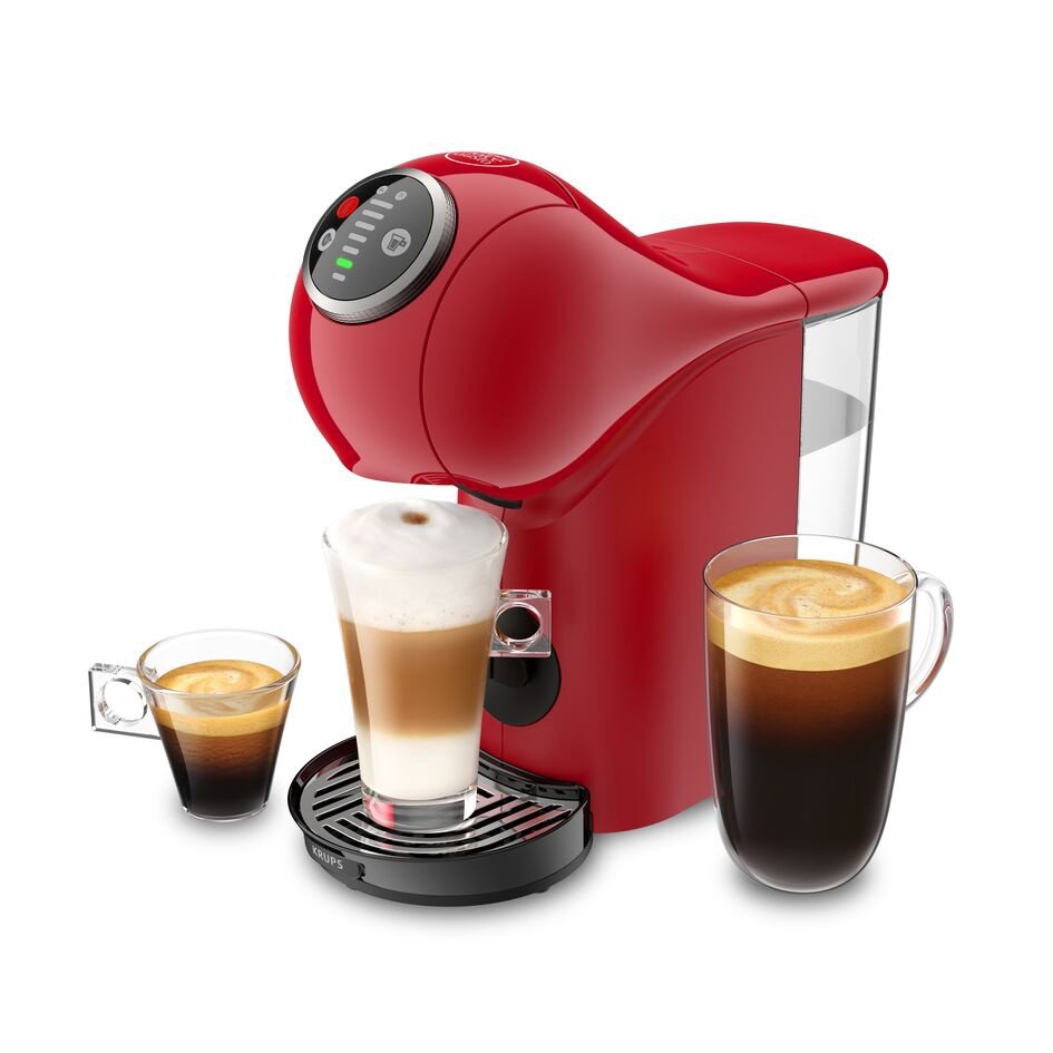 KRUPS kapsulu automāts NESCAFÉ® Dolce Gusto® Genio S Plus, sarkans KP340531