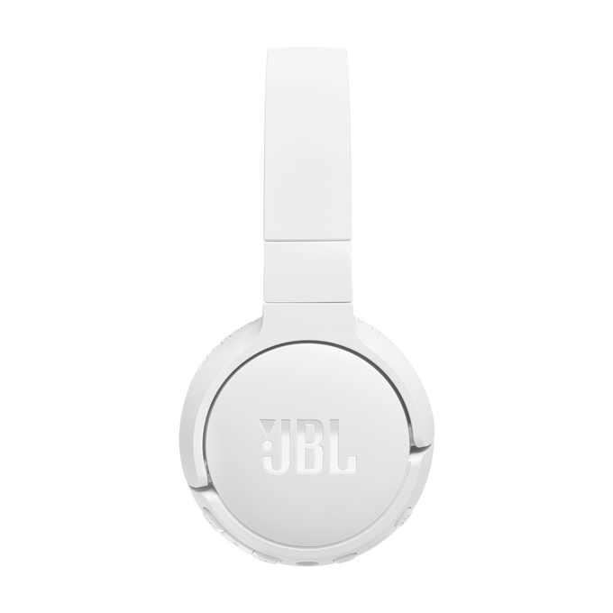 JBL on-ear bezvadu austiņas ar trokšņu slāpēšanu, baltas JBLT670NCWHT