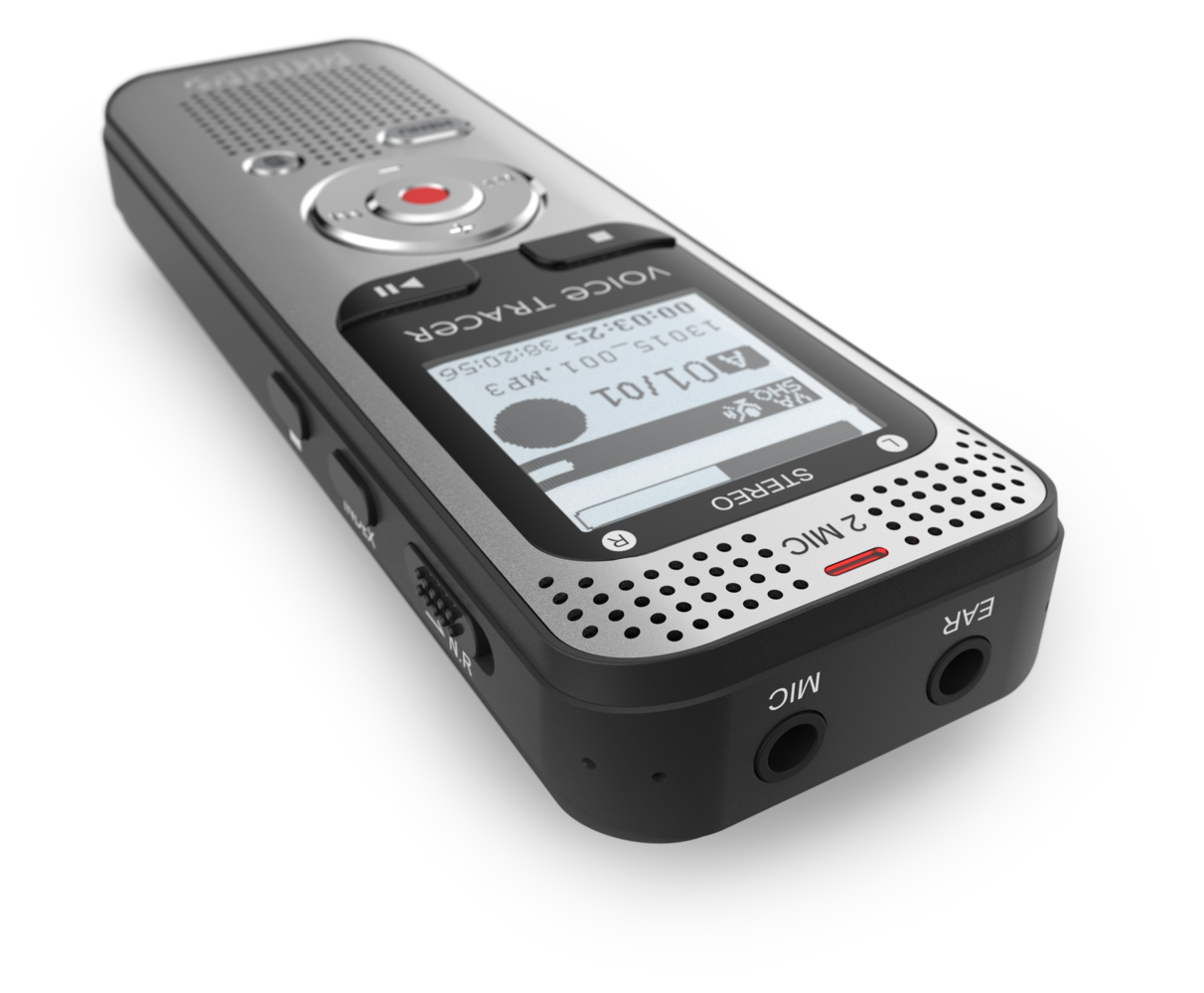 PHILIPS diktafons, 8GB, sudraba DVT2010
