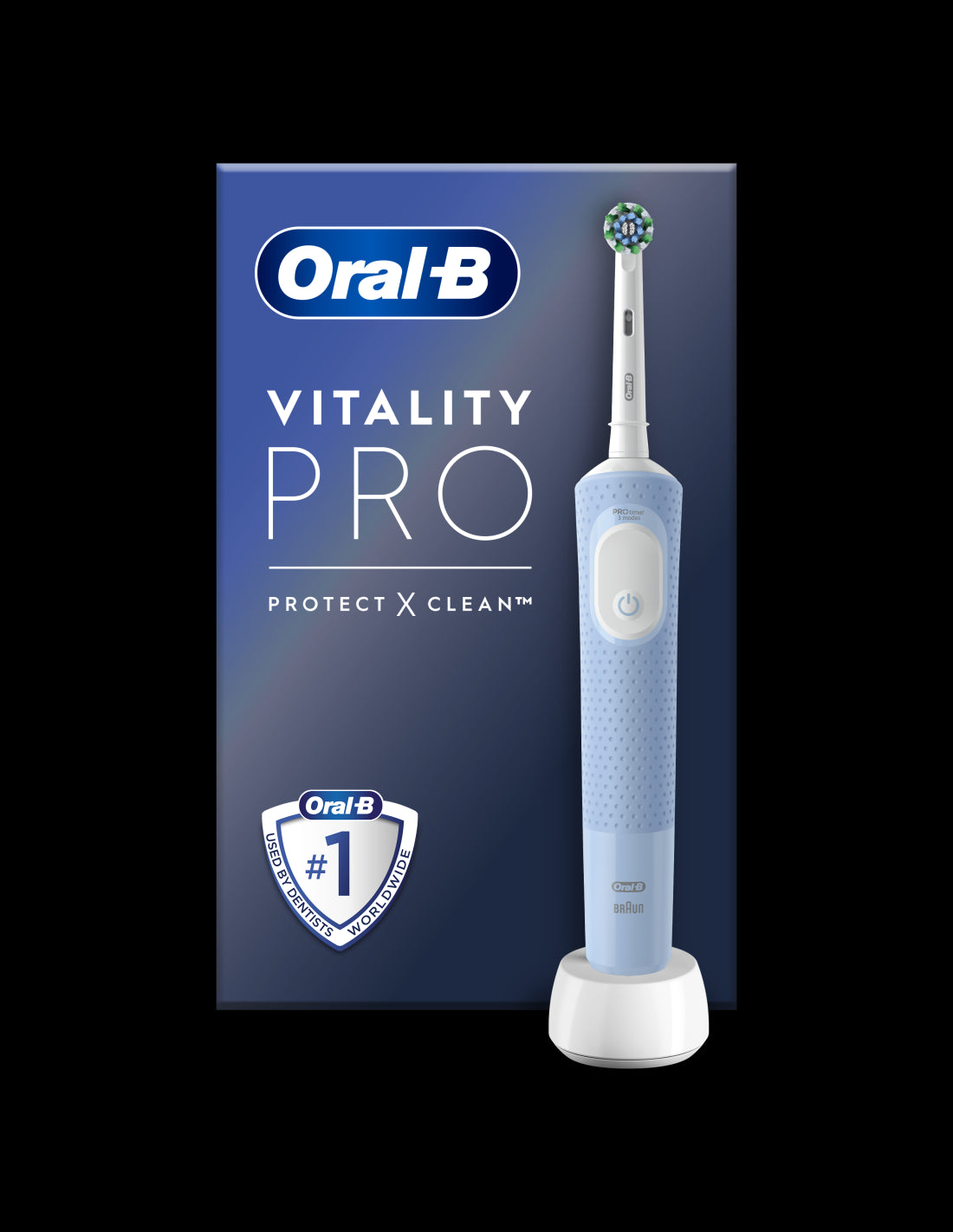 BRAUN Vitality PRO el.zobu birste, zila D 103.413.3 Blue
