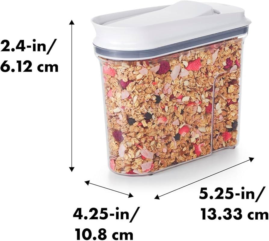 Pārtikas uzglabāšanas trauks OXO POP Cereal Dispenser Small - 2.3L 11113900 - DomoTehnika