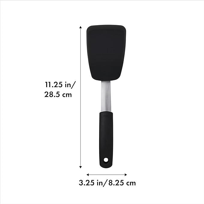 Lāpstiņa OXO Silicone Flexible Turner 1071536, 28,5 cm - DomoTehnika