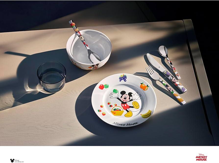 Bērnu galda piederumu komplekts WMF Mickey Mouse 6-piece - DomoTehnika
