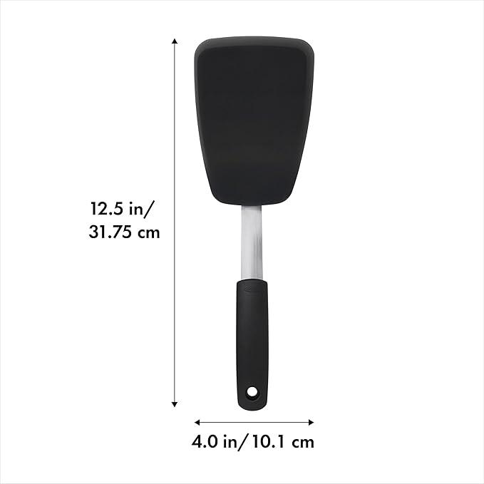 Lāpstiņa OXO Large Silicone Flexible Turner 1071534, 31.75 cm - DomoTehnika