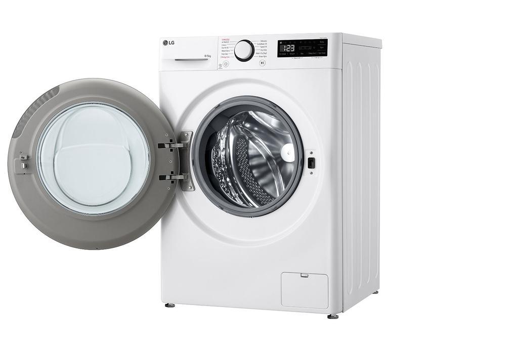 Veļas mazgājamā mašīna ar žāvētāju LG F2DR508S1W - DomoTehnika