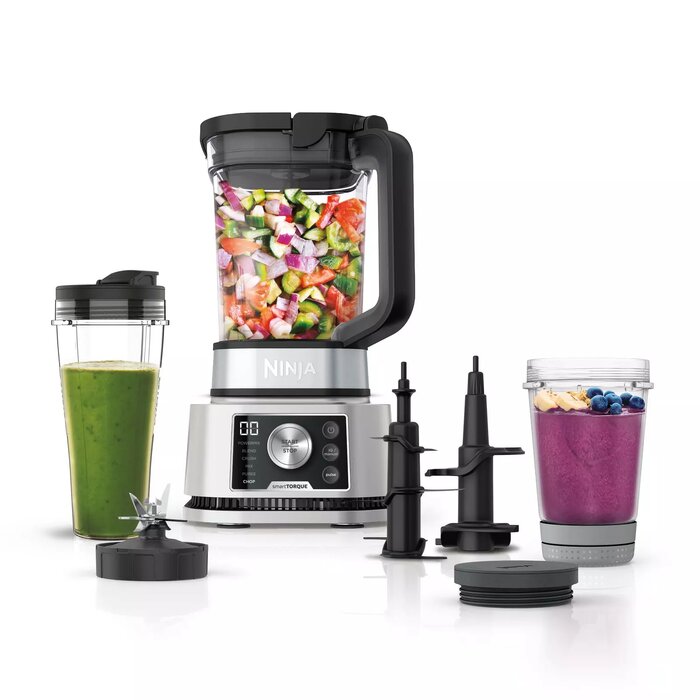 Ninja Power Nutri blenderis 3in1, 1200w, sudraba CB350EU