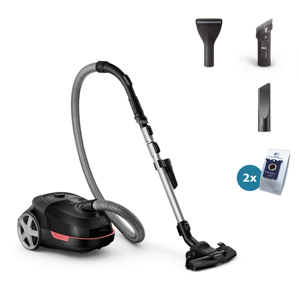 PHILIPS 5000 series putekļsūcējs, 900 W, melns XD5123/10