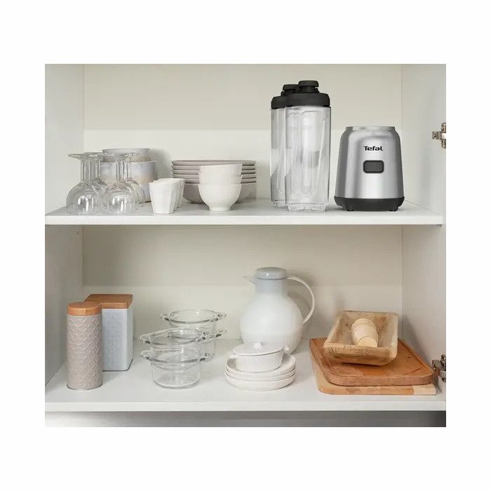 TEFAL Mix&Move sporta blenderis, pelēks BL15FD