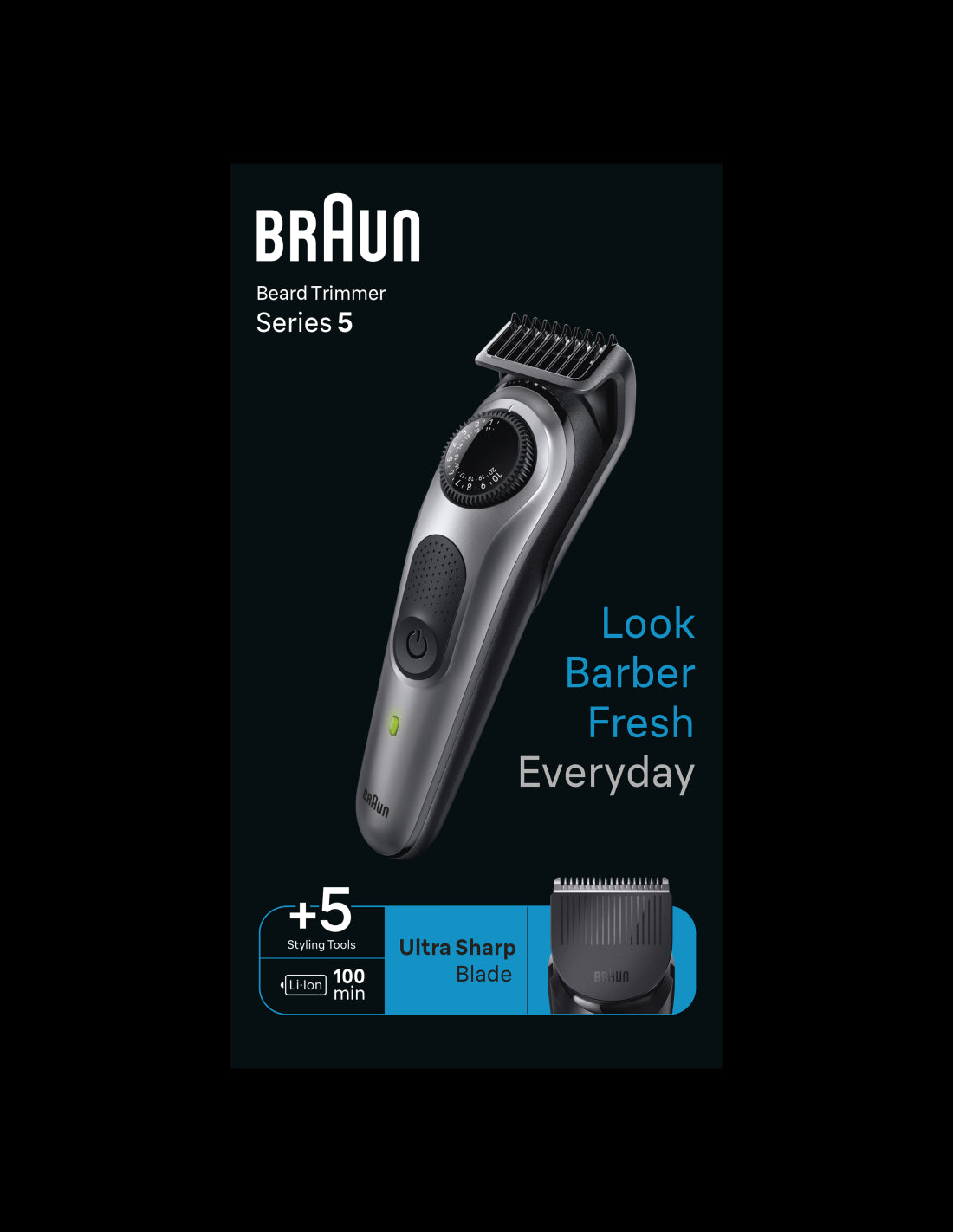 BRAUN bārdas trimmeris BT 5440