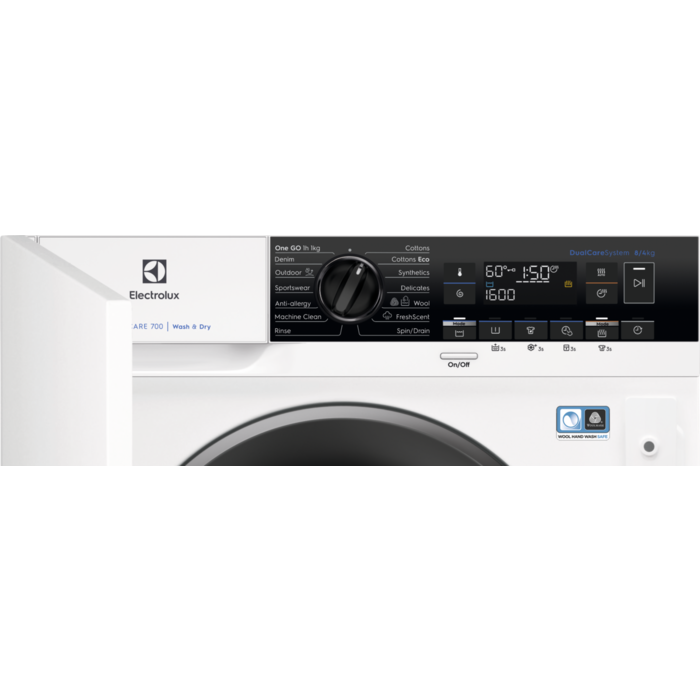 Electrolux veļas mazg. mašīna ar žāvētāju EW7W368SI