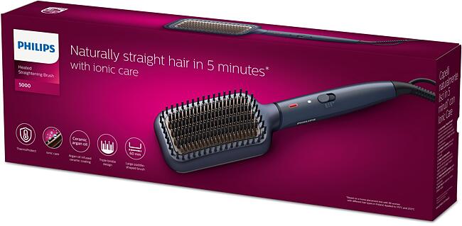 PHILIPS StyleCare Essential Karstā taisnojošā matu suka BHH885/00