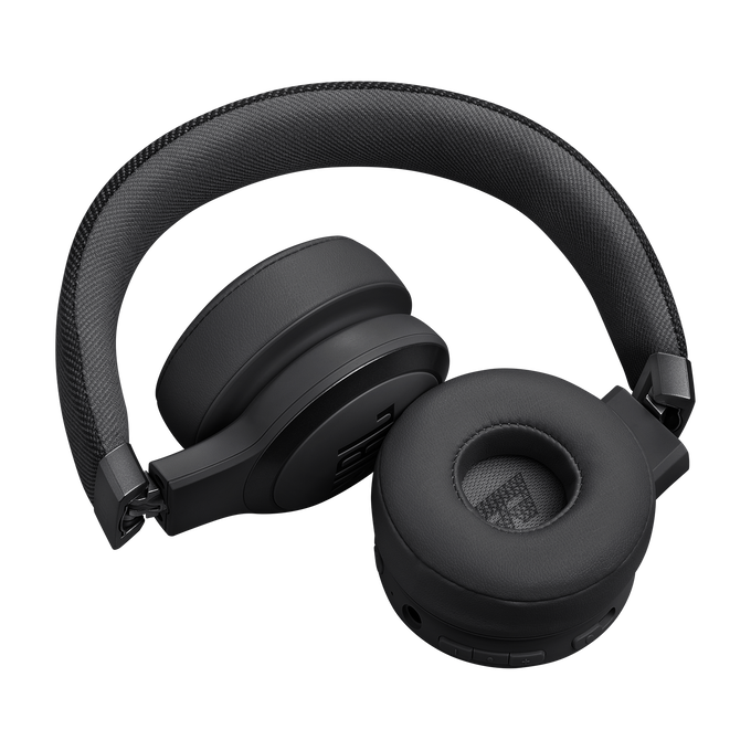 JBL LIVE bezvadu austiņas ar mikrofonu un trokšņu slāpēšanu, melnas JBLLIVE670NCBLK
