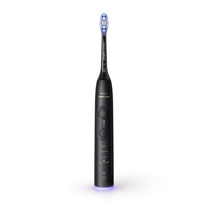 PHILIPS 7100 Sonic elektriskā zobu birste, melna HX7421/01
