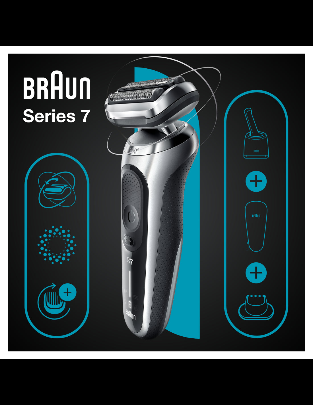 Бритва BRAUN 71-S7200cc