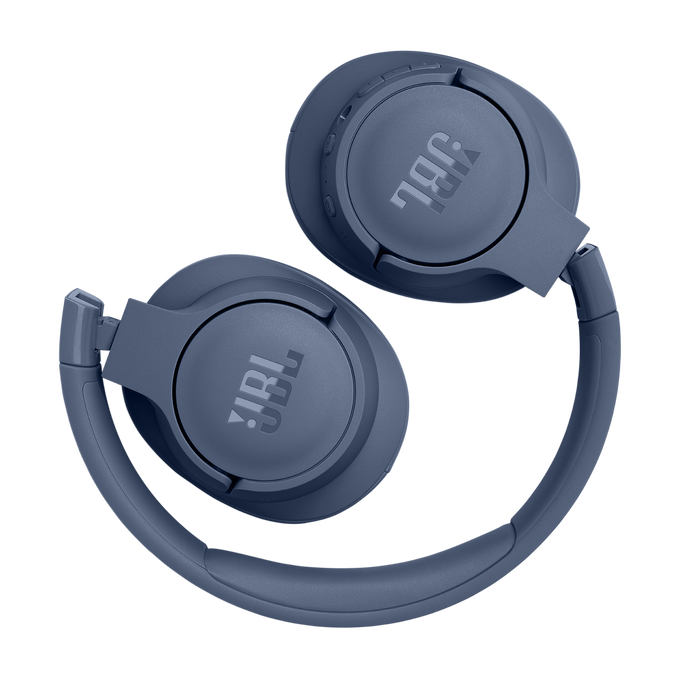 JBL on-ear austiņas ar Bluetooth, zilas JBLT770NCBLU