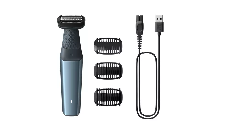 PHILIPS Bodygroom series 3000 cirkšņu zonas un ķermeņa trimmeris BG3027/05