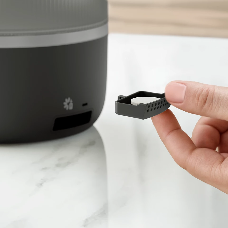 PHILIPS gaisa mitrinātājs, Ogles pelēks HU1510/03