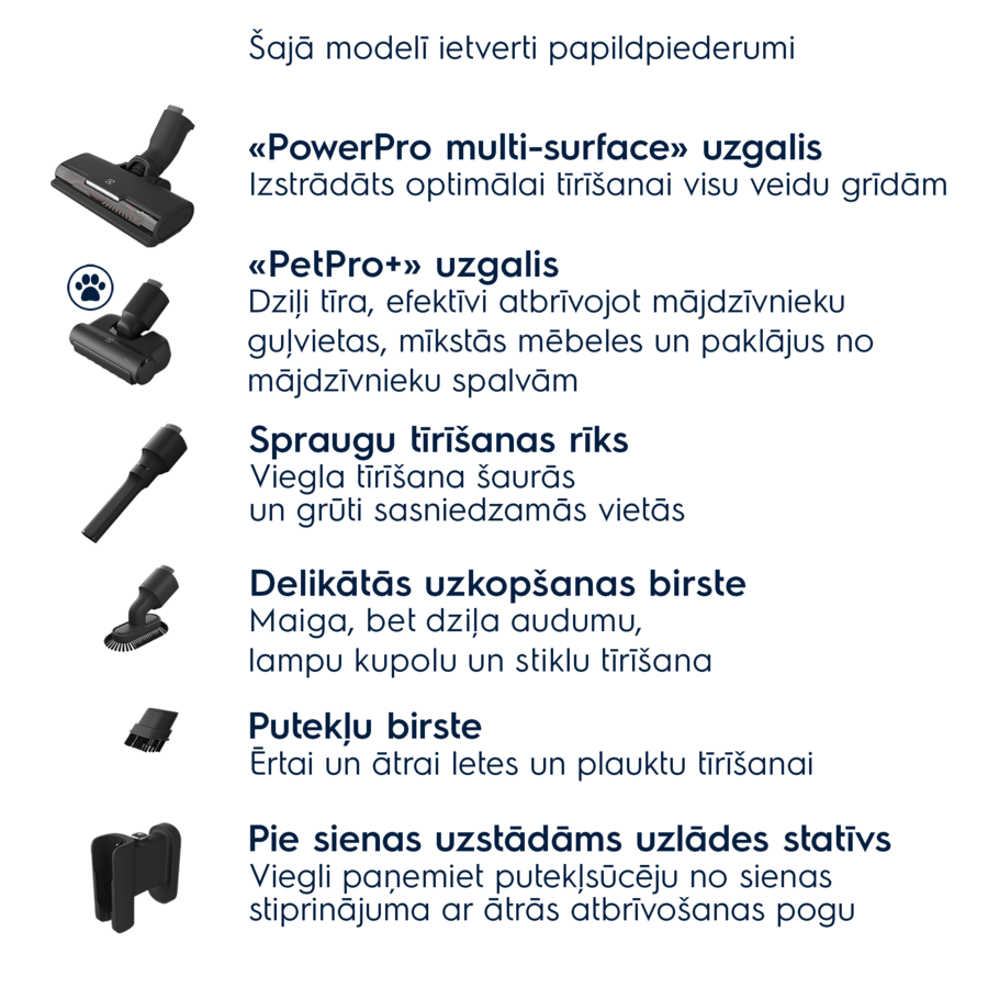 Electrolux 700.sērijas bezvadu putekļu sūcējs, pelēks EP71AB14UG