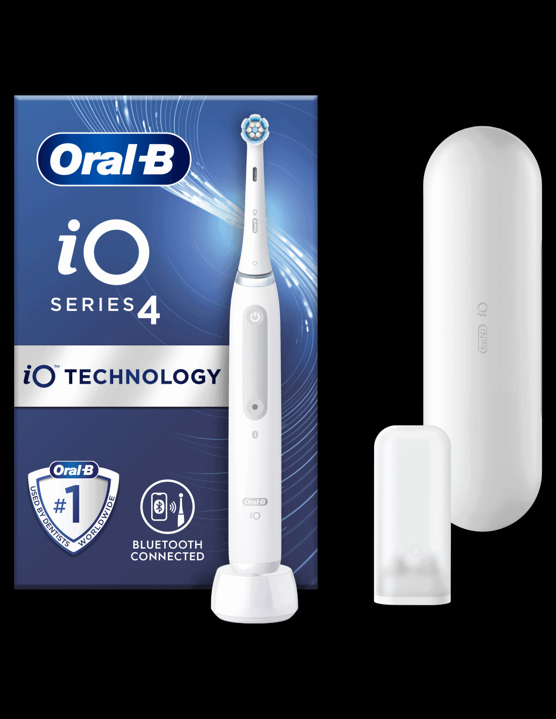 BRAUN Series iO4 el.zobu birste, Quite White iOG4.1A6.1DK.WHT