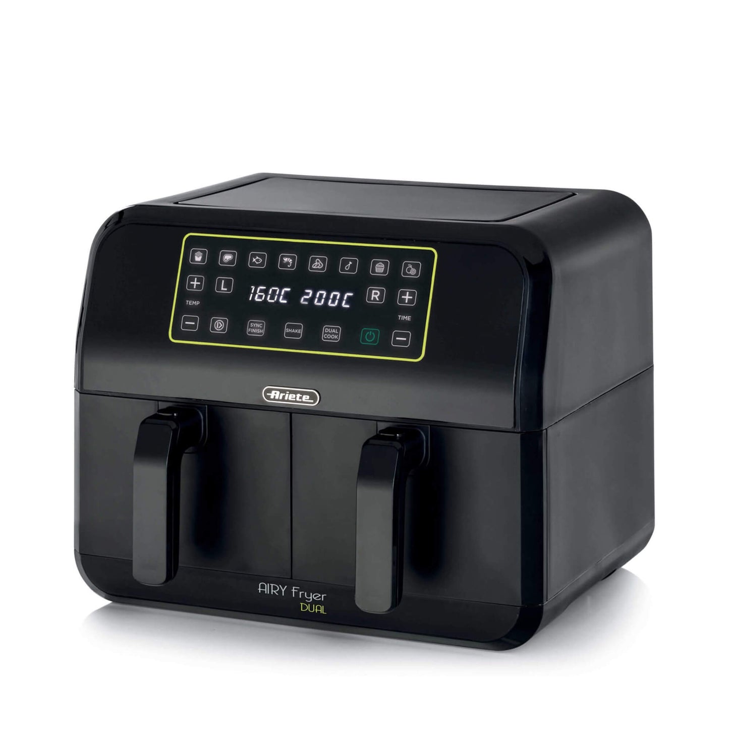 Ariete karstā gaisa friteris, dual, melns A4623
