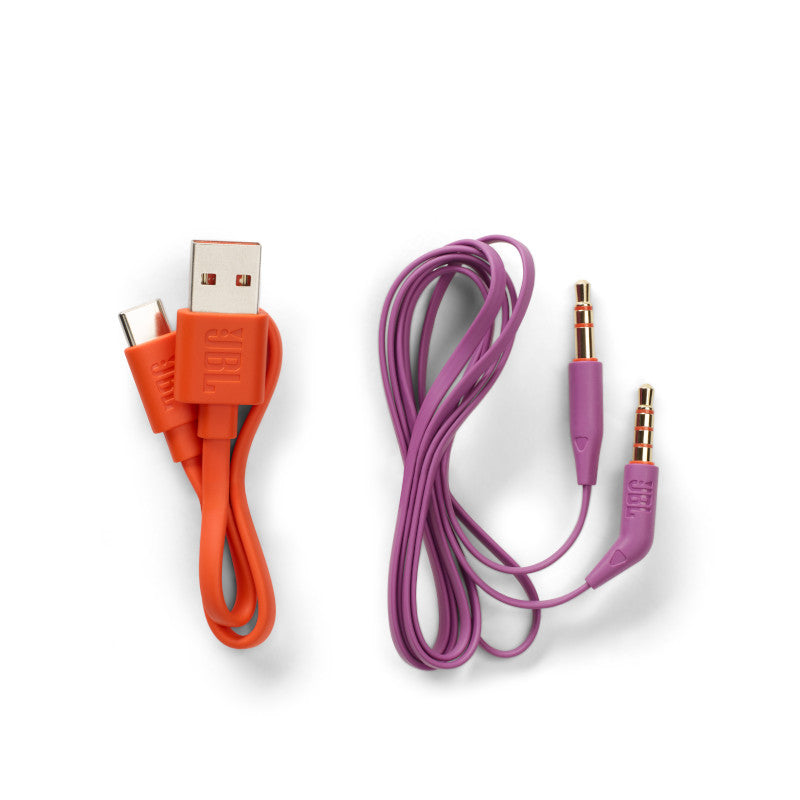 JBL on-ear bezvadu austiņas bērniem,rozā JBLJR460NCPIK