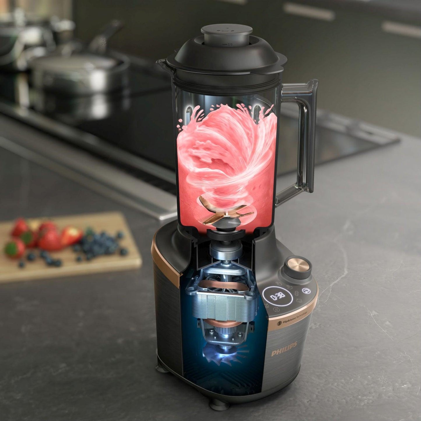 Blenderis Philips HR3770/00 - DomoTehnika