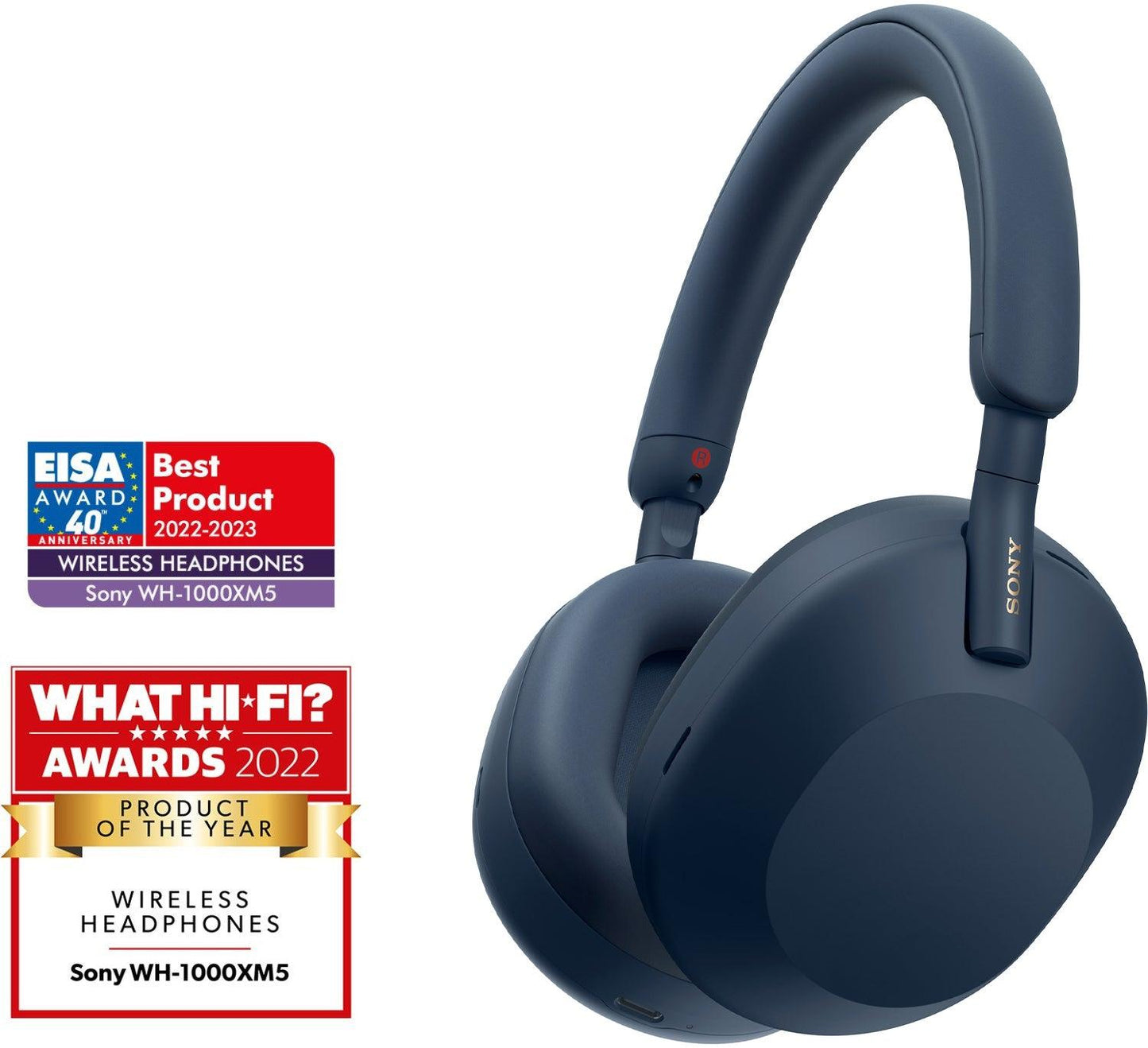 Bezvadu austiņas SONY WH-1000XM5/L - DomoTehnika