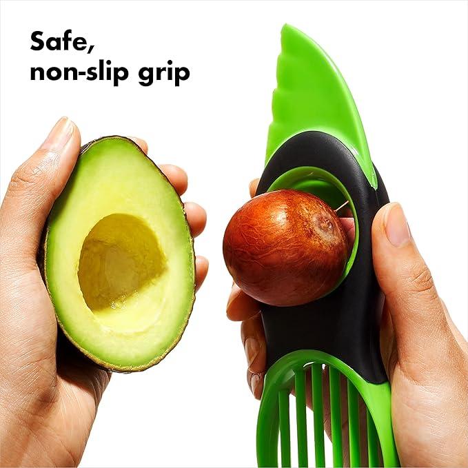 Avokado nazis OXO 3-in-1 Avocado Slicer - Green 1252180 - DomoTehnika