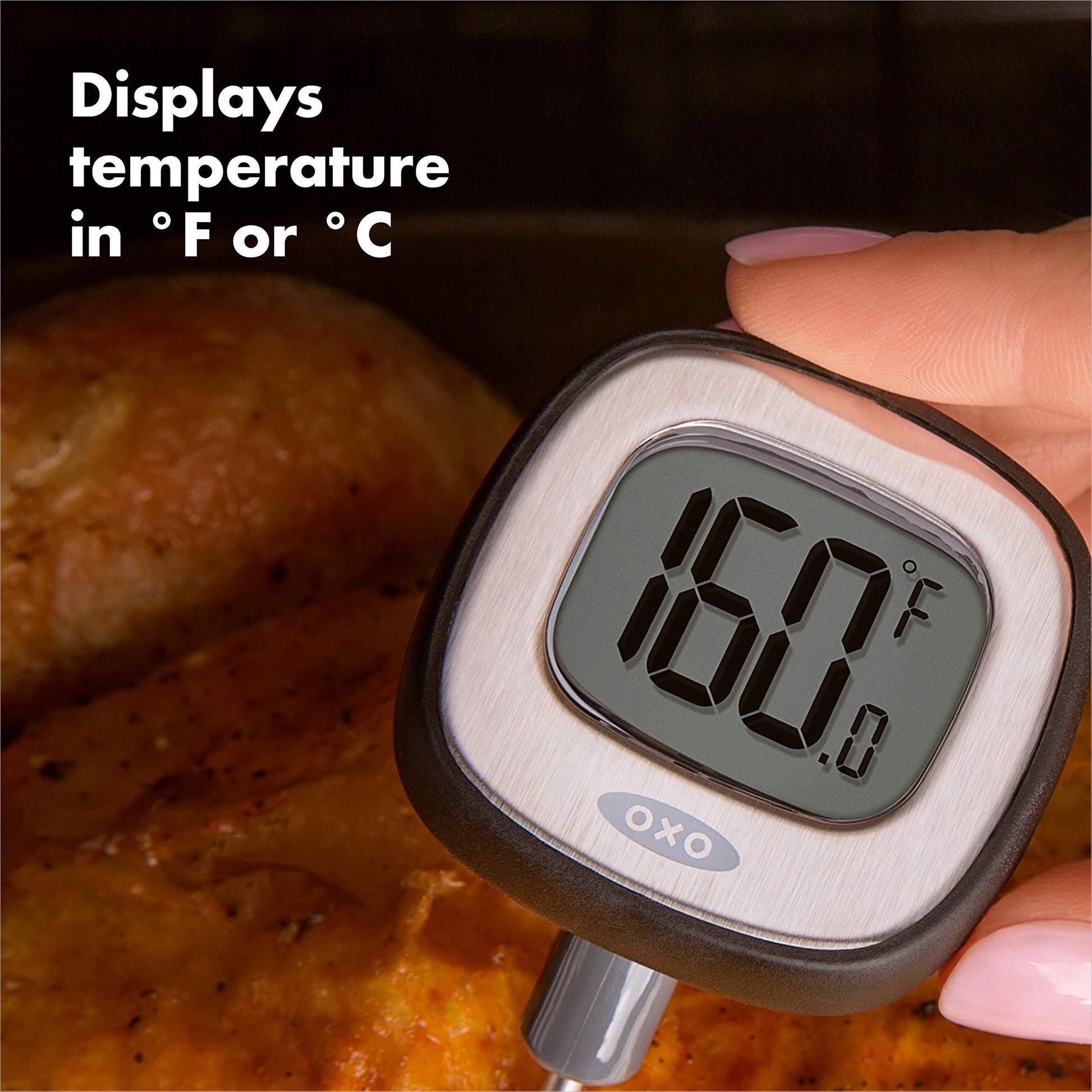 Termometrs cepetim OXO Digital Instant Read Thermometer 11181400 - DomoTehnika
