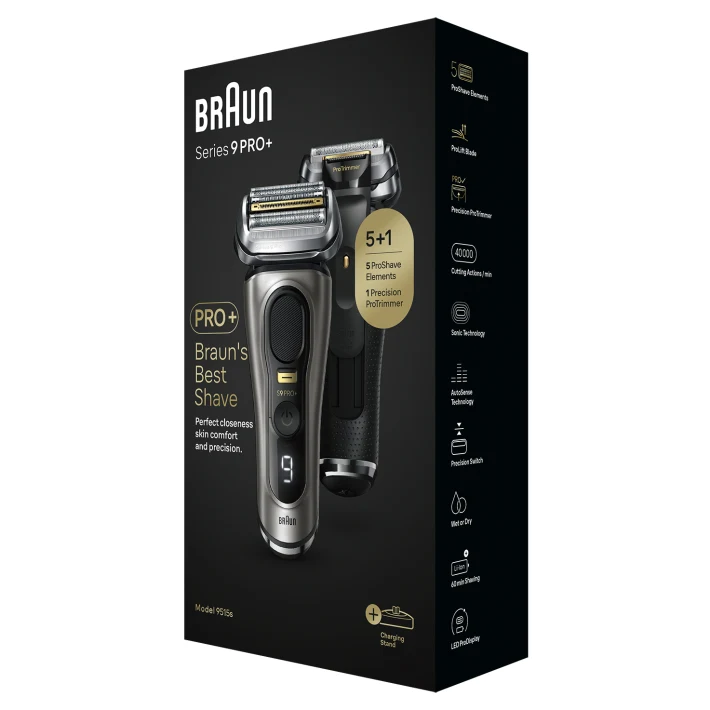 BRAUN el.skuveklis Series 9 Pro+ auduma maciņš 9515S