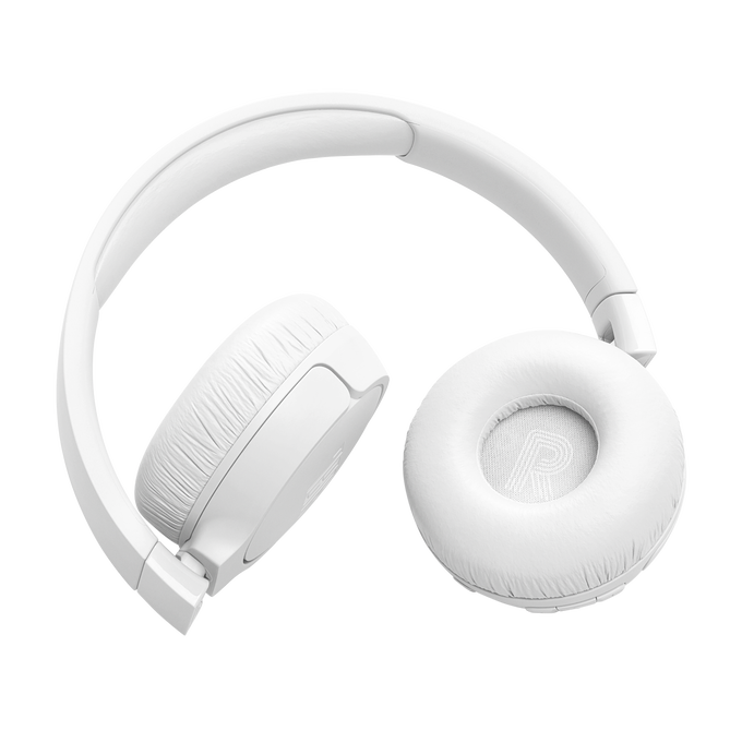 JBL on-ear bezvadu austiņas ar trokšņu slāpēšanu, baltas JBLT670NCWHT